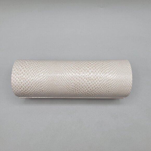 Authentic JIMMY CHOO Snakeskin Pattern Magnetic Snap Eyeglasses Sunglasses Case - Picture 3 of 11